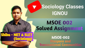 MSOE 002 Solved Assignment 2023 | IGNOU Fully Solved Assignment | IGNOU MSOE 002