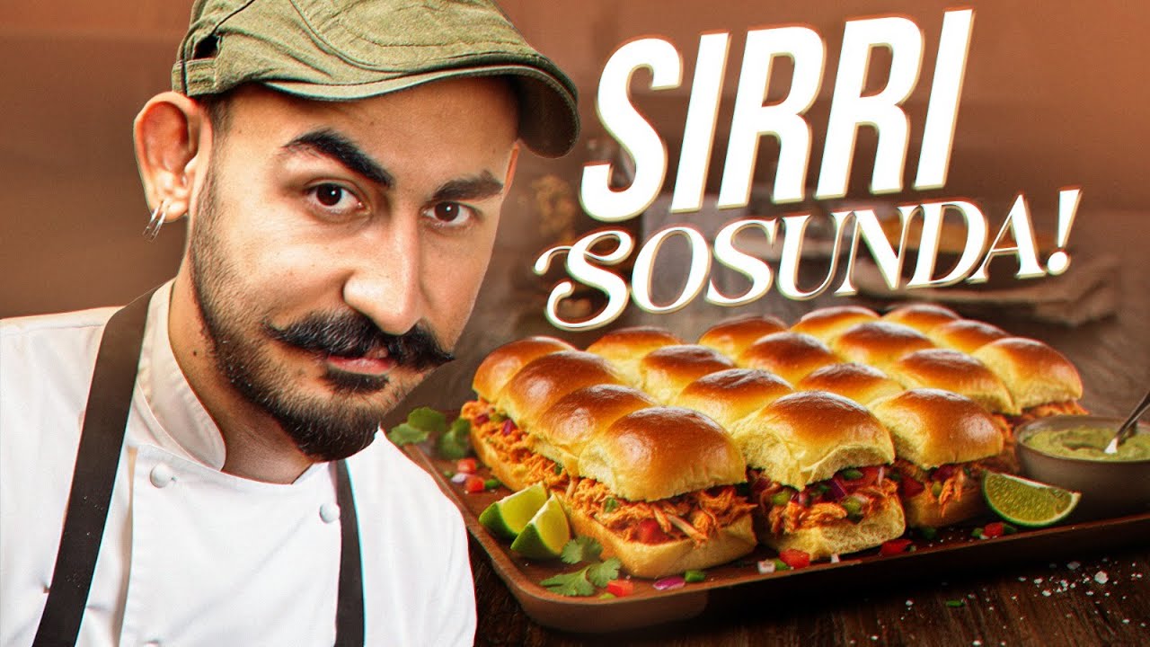 En lezzetli tavuk tarifi! (Mini burger ekmeği arası ve SOSLU)