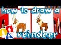 How To Draw A Reindeer