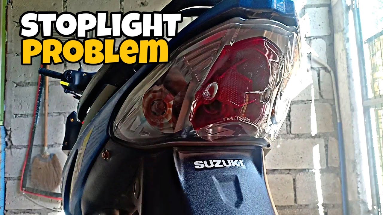 Paano i troubleshoot ang stoplight tail light ng motor suzuki smash