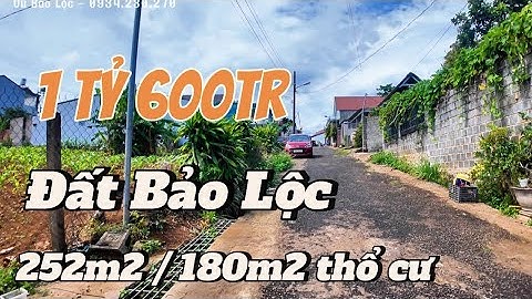 Đất Bảo Lộc / cực ngộp nên anh chủ bán phá giá lô đất thổ cư trung tâm