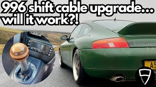 GEARBOX WOES! Upgrading the manual shift on my Porsche 996.1 Carrera… will it work?!
