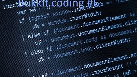 Bukkit Coding #6 Permissions!