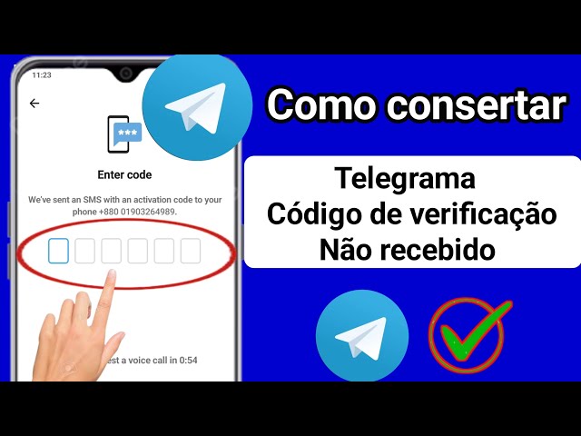 Como consertar o telegrama que não envia código (2023) 