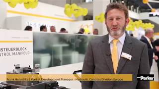 Parker’s new series of press control manifolds at Hannover Messe 2017