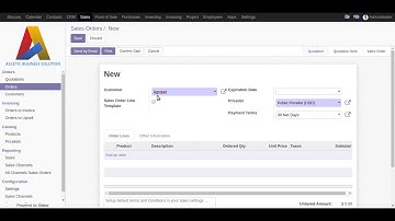 Sales Order Line Template in odoo v11