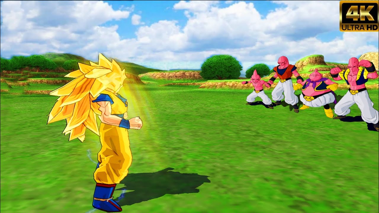 Что, если Гоку в форме Супер Сайяна 3 обрушит всю свою мощь на всех Буу 😱🔥 | DBZ BT3