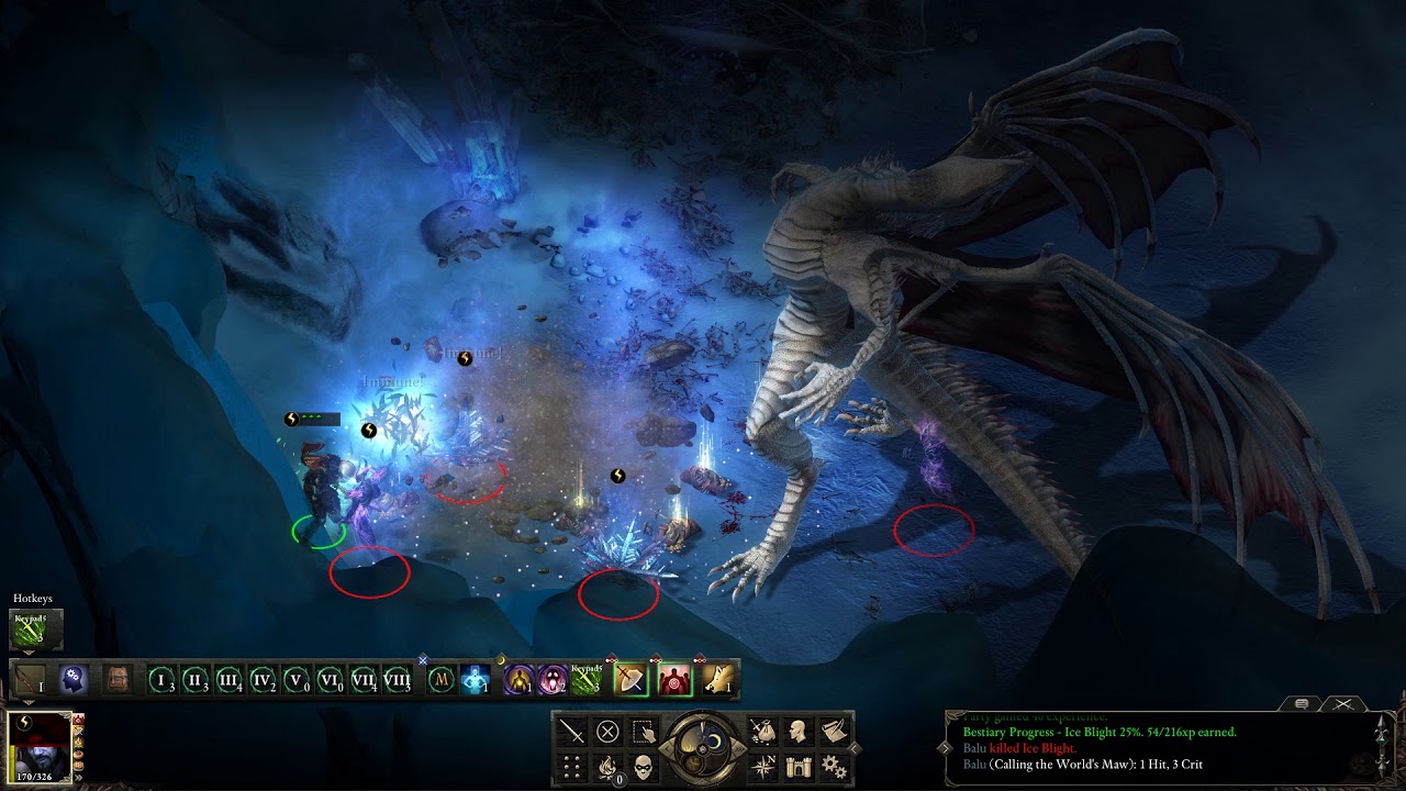 Pillars of Eternity PotD Solo Druid Alpine Dragon YouTube