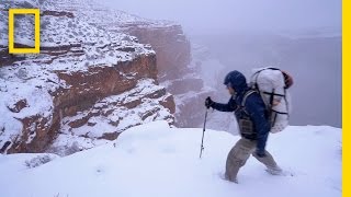 Epic Grand Canyon Hike: Frozen Shoes and Low on Food (Part 2) | National Geographic