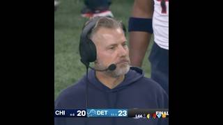 BEARS - EBERFLUS - DISASTROUS FINAL :30 LIONS THANKSGIVING - FORD FIELD - 2024 DET 23 CHI 20