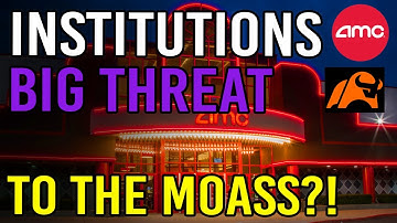🔥 ARE INSTITUTIONS A THREAT TO THE MOASS?! 🔥 - AMC Stock Short Squeeze Update