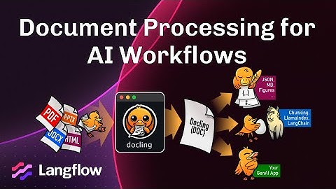 Docling + Langflow: Visual Document Processing for AI Workflows