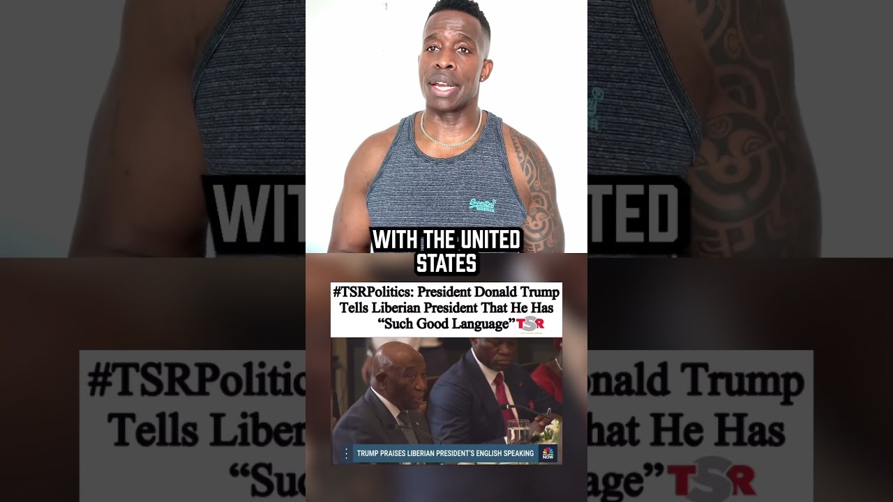 Trump Couldn T Believe The Liberian President Could Speak English 