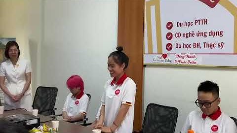 Học viên giao lưu trong ngày  khai giảng khóa  tiếng Đức 111