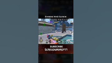 Fastest 1vs4 Clutch in bgmi 🔥 #bgmi #pubg #shorts #shortvideo