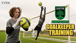 Training with 16 Year Old Austin FC Academy Keepers   | Austin TX, USA | 1YNX Goalkeeping