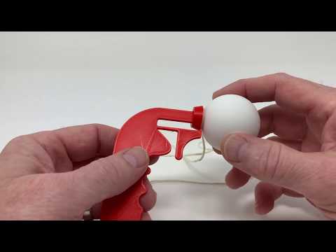 3D Printed "Ping Pong Popper"