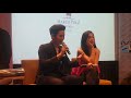 Maja Salvador and Tor Saksit talks about how they met.