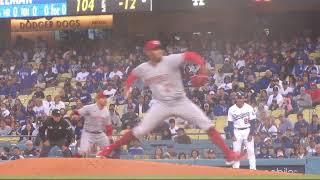 Hunter Greene Slow Motion Pitching Mechanics 3Rd Base Side