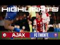 Highlights Ajax Vrouwen FC Twente Vrouwen Eredivisie