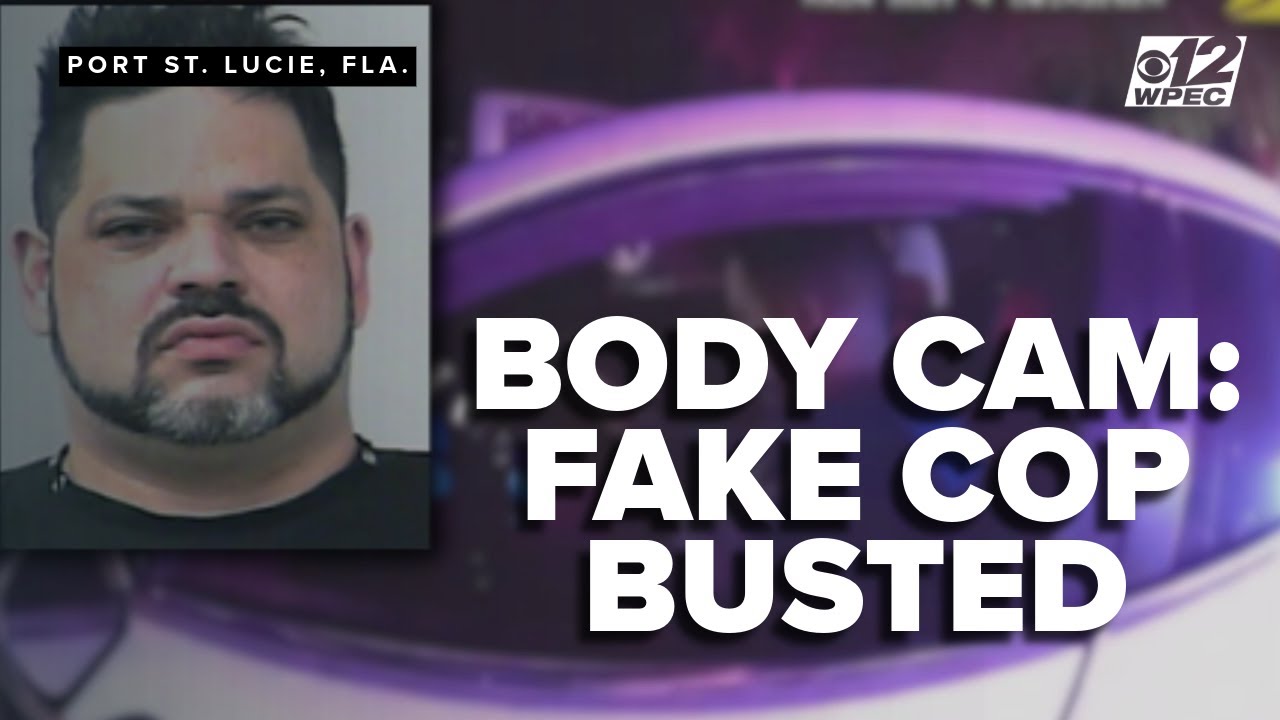 Body cam shows Florida man impersonating law enforcement officer - YouTube