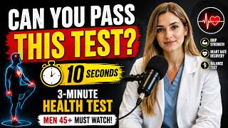 Can You Pass This 3-Minute Health Test? Men Over 50 Must Watch | Dr.Victoria