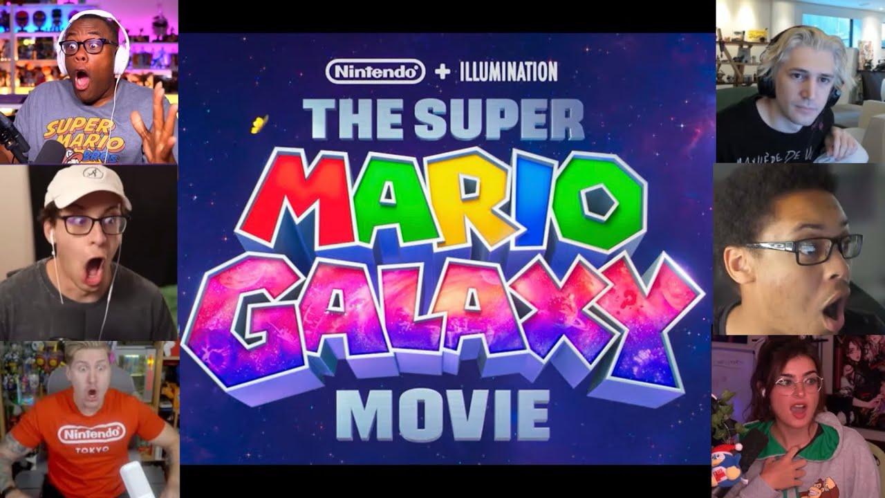 The internet reacts to the Super Mario Galaxy Movie reveal