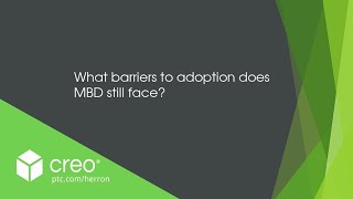 Model-Based Definition Adoption Barriers