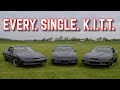 Every single kitt car used in knight rider  how many trans ams did they destroy in 4 years