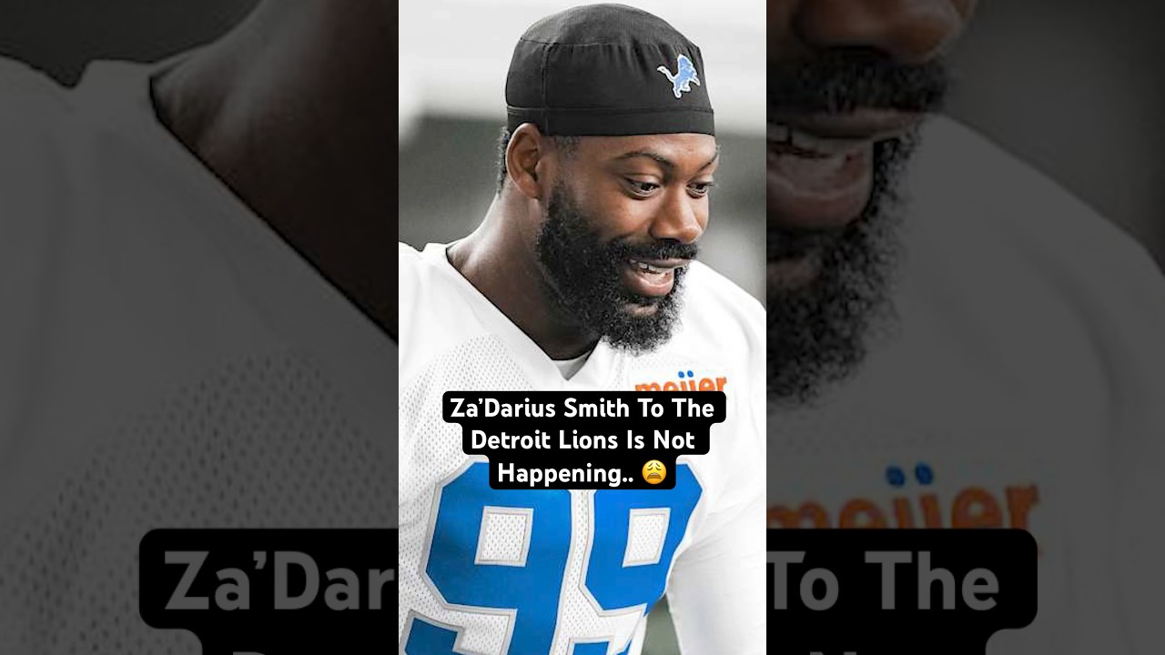 Will Za’Darius Smith be back with the Detroit Lions? 