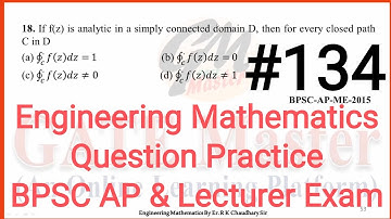 #134 Daily Question Practice of Engineering Mathematics for BPSC (Assistant Professor & Lecturer)