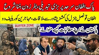 Stan-Afghanistan Border Update Buffer Zone Plan & Afghan Talks Refugee Policy Shift Explained