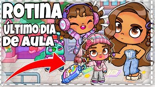📚ROTINA ÚLTIMO DIA DE AULA DAS GÊMEAS | LIMPEZA DOS ARMÁRIOS ESCOLARES | AVATAR WORLD ROTINAS ✨🎒 screenshot 1