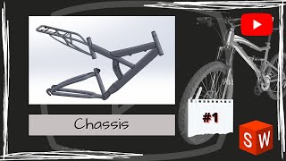 Learn to Design Bicycle in Solidworks | Part 1 | Chassis | @SolidworksCreator