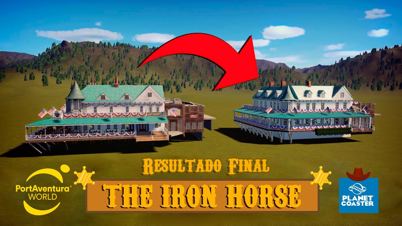 Reforma de PortAventura - The Iron Horse - Resultado final