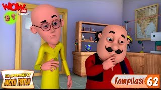 Kompilasi - 62 | Motu Patlu dalam Bahasa - Animasi 3D Kartun | WowKidz Indonesia