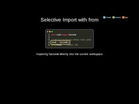 The import Statement in Python