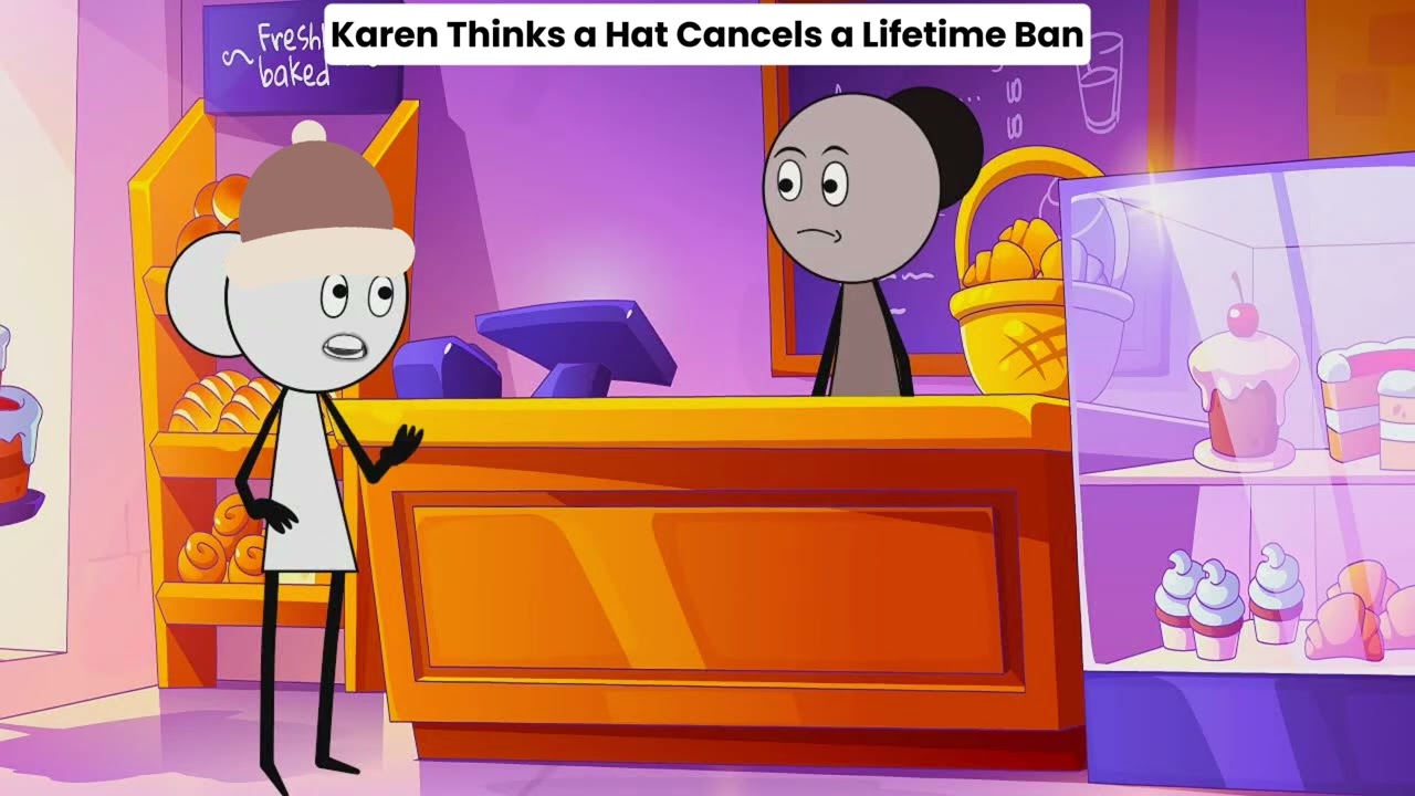 Karen Thinks a Hat Cancels a Lifetime Ban