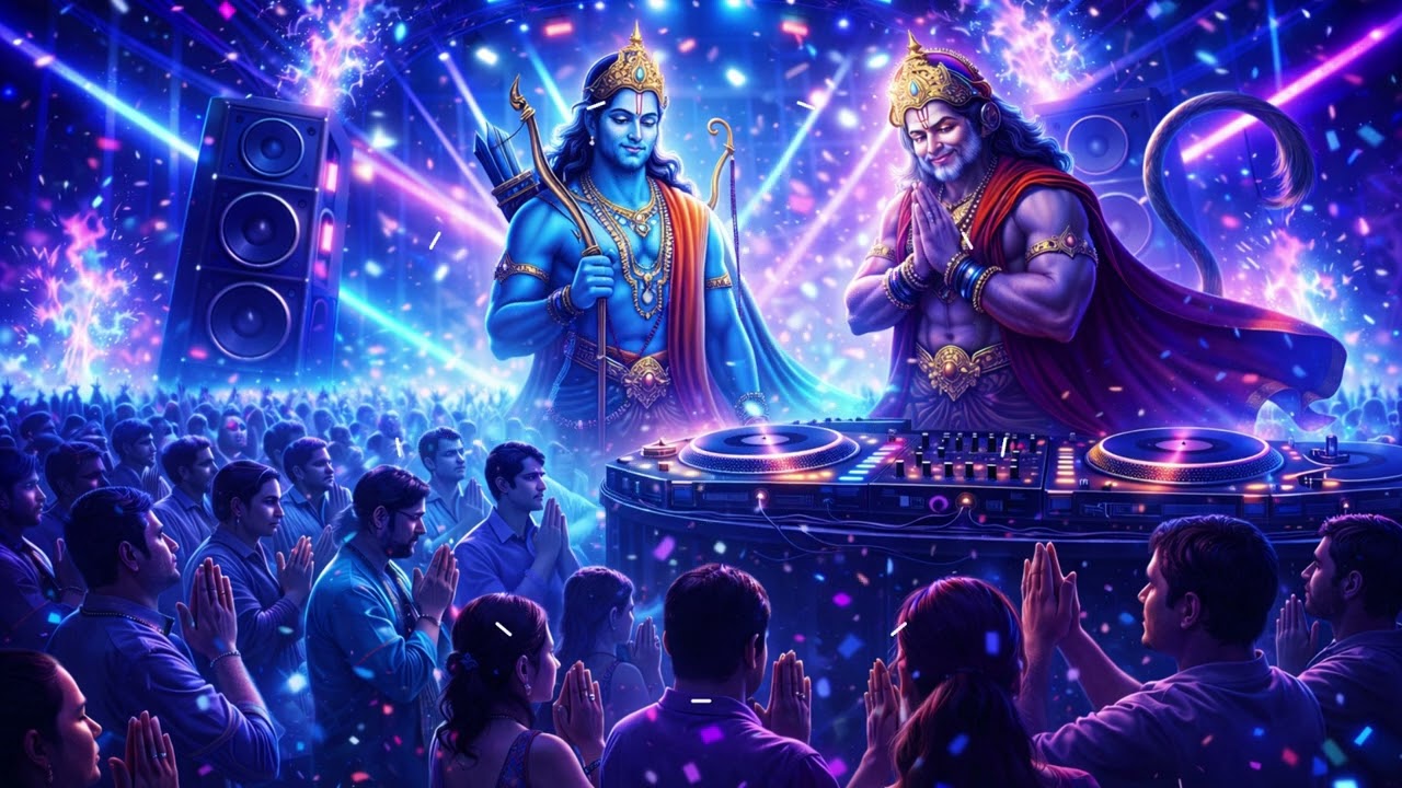 🚩 Bajrangbali DJ Song | Hanuman Power Remix | Festival DJ Bhajan 2026 🔥