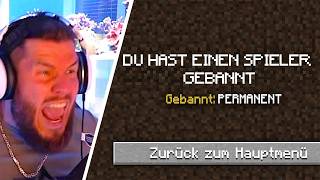 Thumbnail for ich BANNE den ERSTEN SPIELER von Minecraft Helden!