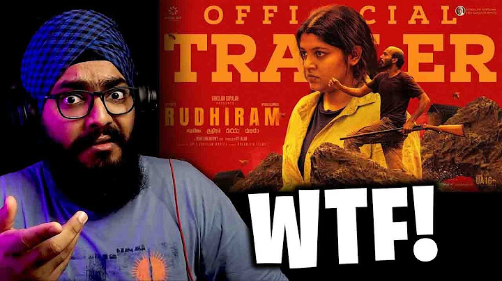 RUDHIRAM Official Trailer REACTION
