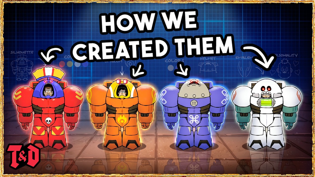 How We Created The SPACE KING Characters | Tom and Don