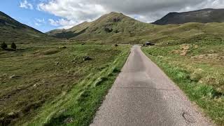 Old A87 from Cluanie towards Loch Loyne