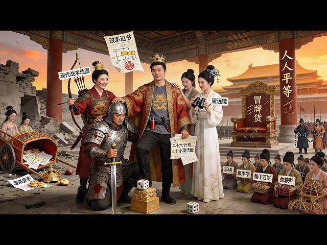 【Multi SUB】一觉穿越成冒牌皇帝，太后和皇后都想让我死，没想到我征服了大将军，带着他们打败了她俩#minidrama    #精彩大陆短剧