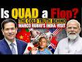 Is QUAD a Flop? The Cold Truth Behind Marco Rubio’s India Visit | #marcorubio #geopolitics
