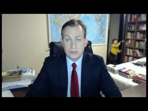 Kids crash dad's super important BBC interview (HD)