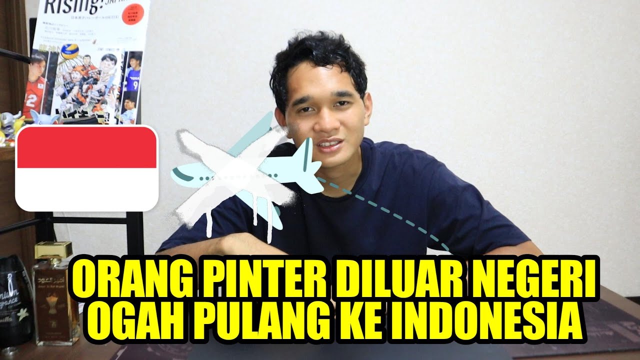 SETELAH DARI LUAR NEGERI, ORANG INDO MALES PULANG KE INDONESIA - YouTube