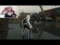 Spider Gwen vs Rhino &amp; Scorpion Gameplay!!! SPIDER-MAN PC REMASTERED SPIDER GWEN MOD