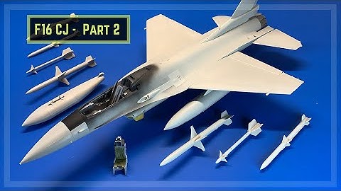 F16 CJ Viper Part 2   |   Tamiya 1/32 Scale Model