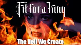 Fit For a King - The Hell We Create [ Lyric Video   Visualizer ] New Song 2022  // 4K